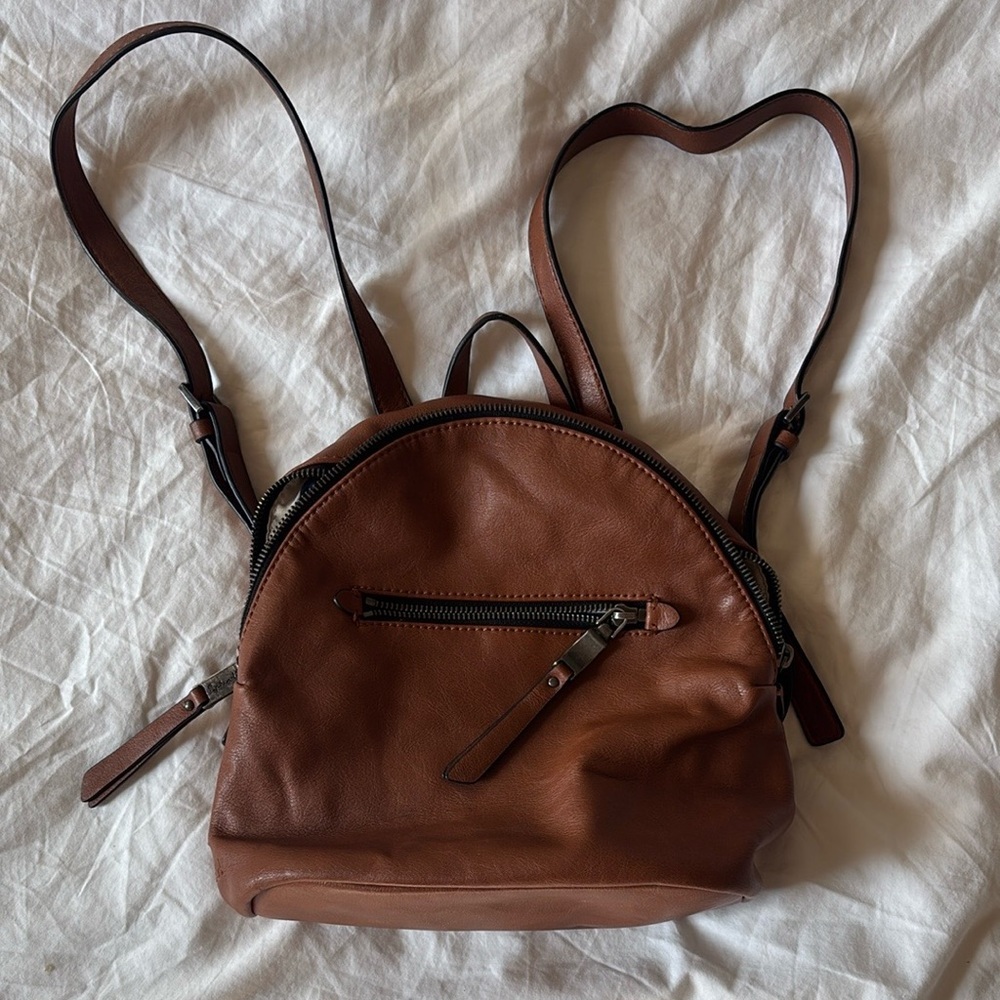 Splendid Park City Vegan Leather Mini Backpack